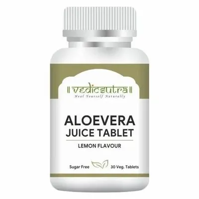 Aloevera Juice- 60 Tablets, Packaging Type: Bottle