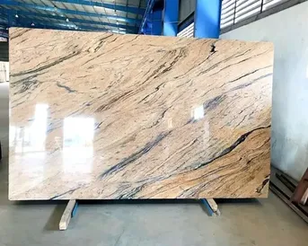 Grey,Peach and Golden 18mm Prada Gold Granite Slab, For Kitchen and Countertops