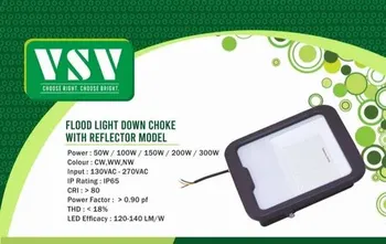 100W 90-180 AAC LED Flood Light, IP Rating: IP65, Model Name/Number: FL 100