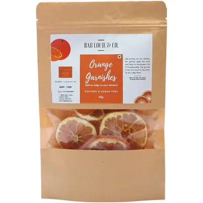 Dehydrated Orange Wheels Fruits Garnishes