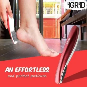 IGRiD (Ig-1089) 300 Degree Pedicure and Callus Remover IPx7 Water Resistance Foot Care Electric Foot