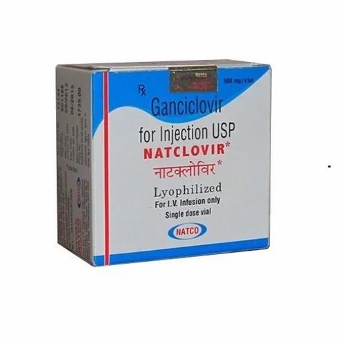 500mg Natclovir Ganciclovir Injection, Packaging Size: Viral Infections