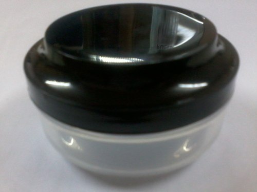 Standard Cosmetic 2pcs Plastic Jars, Size: 50gm & 200gm