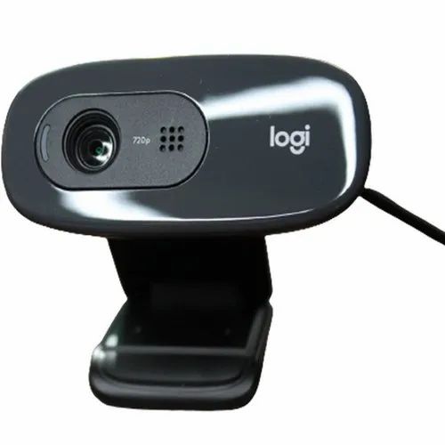 Black 720 P Logitech HD C270 Webcam