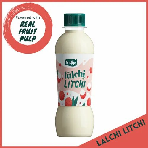 Triggo Cloudy White Litchi Fruit Juice, Packaging Size: 250 Ml, Packaging Type: Warm Fill In Pet Bottle