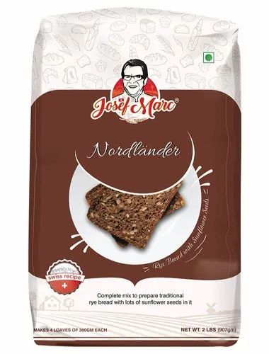 Josef Marc Nordlander Rye Bread 2lbs With Sunflower Seeds