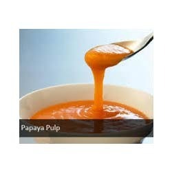 Natural Yellow Papaya Pulp