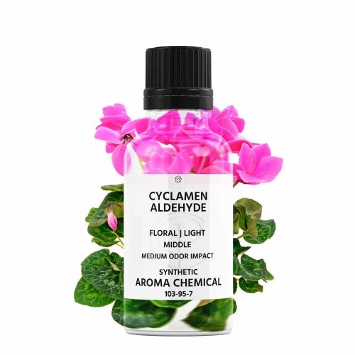 Pale Yellow Aroma Chemical Cyclamine Aldehyde, Analytical Grade, 100ml