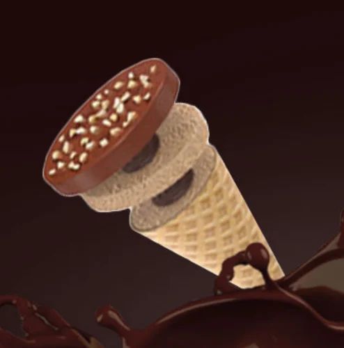 Chocolate Disc Ice Cream