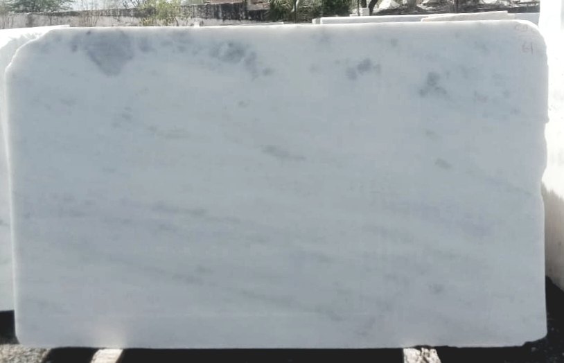 Makrana White Marble, Application Area: Flooring