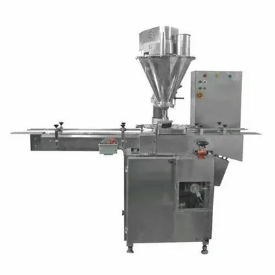 Stainless Steel Electric Automatic Single Head Powder Filling Machine, 3 Hp