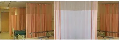 Hospital Partition Track System With Curtains