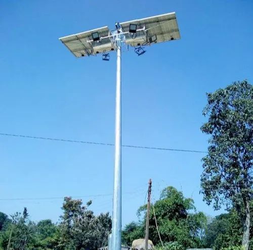 LED White 30W X 4 Solar High Mast Light, For Stadium