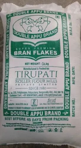 Double Appu Indian Bran Flakes - 34 Kg