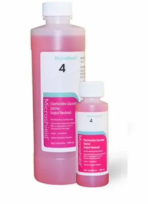 Schulke MICROSHIELD 4 Chlorhexidine Surgical Handwash, Packaging Type: Bottle, Packaging Size: 500 mL