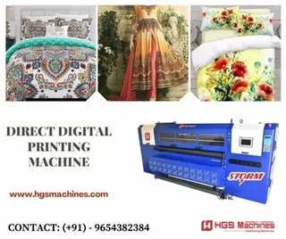 Digital Textile Fabric Printing Machine, Neo Stampa, Capacity: 50 Sqm/Hr