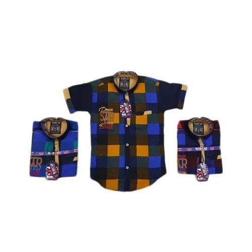 Foma Regular Wear Boys Fancy Shirt, Size: 20 to 36