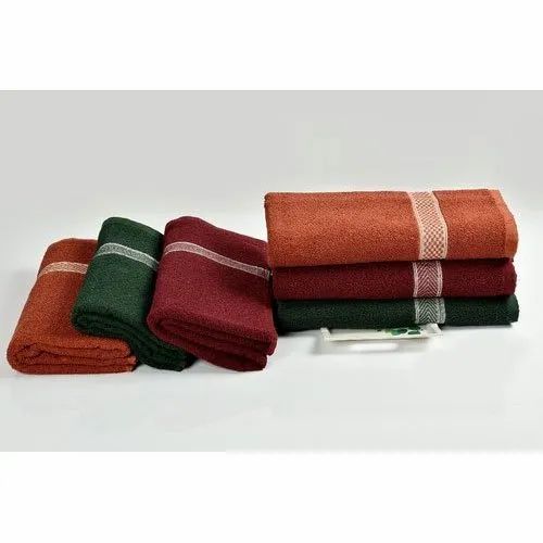 Cotton Modern Bath Towel, Packaging Type: Packet