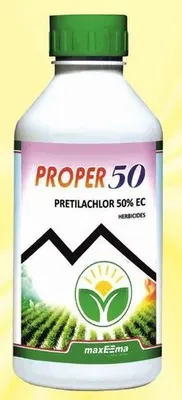 Pretilachlor 50% EC Weedicides, Bottle, 1 Ltr