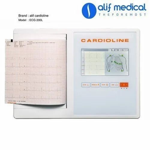 CARDIOLINE ECG 200L, Digital, Number Of Channels: 12 Channels