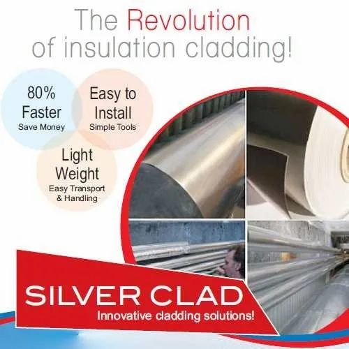 Anand Silver Clad Insulated Pipes