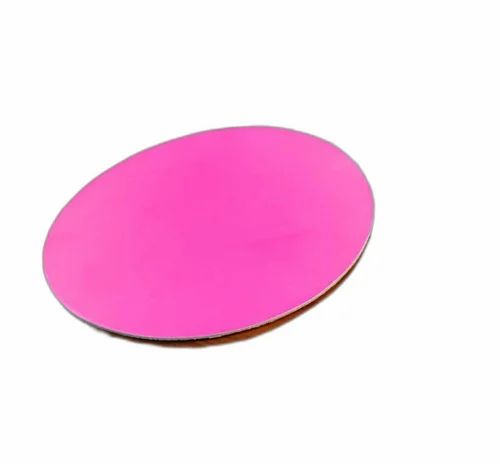 Cardboard Round Pink Cake Base Board, For Bakery