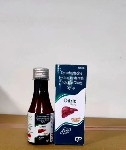 Syrup Ditric 100ml, As Directed By The Physician, Packaging Type: Plastic Bottle With Carton
