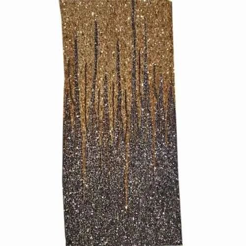 Designer Sequins Ombre Net Fabric