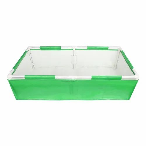 Rectangle Green 350 GSM HDPE Grow Bag, 48x24x12 inchl, Rectangular