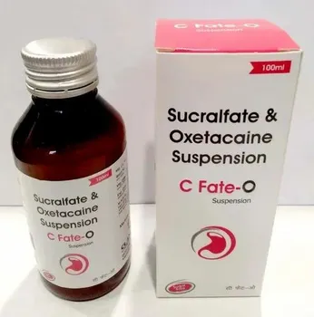 Sucralfate with Oxetacaine Suspension, for Hospital, Packaging Type: Bottle