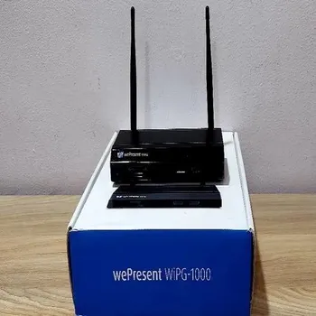 Barco Wepresent Wipg 1000 Wireless Presentation Equipment, Black