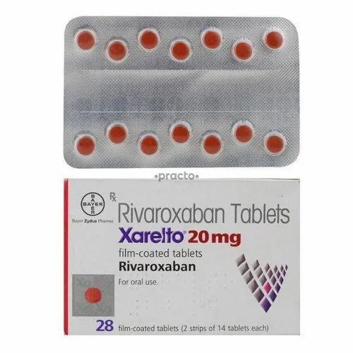 Xarelto Rivaroxaban Tablet 20 mg