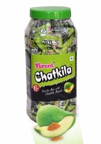 Ybrent Kaccha Aam Chatkila Masala Filled Candy, Packaging Type: Plastic Jar, Packaging Size: 160 Piece