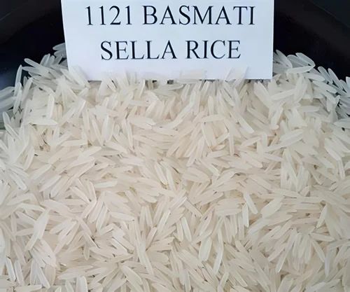 8.2 mm 1121 White Sella Basmati Rice, Loose