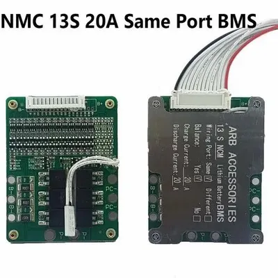 ARB NMC 13S 20A Same Port BMS, For Battery Management, Battery Type: Lithium-Ion