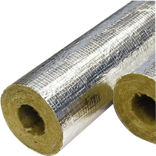 100mm Rockwool Pipe Insulation, Thickness: 25mm To 100mm