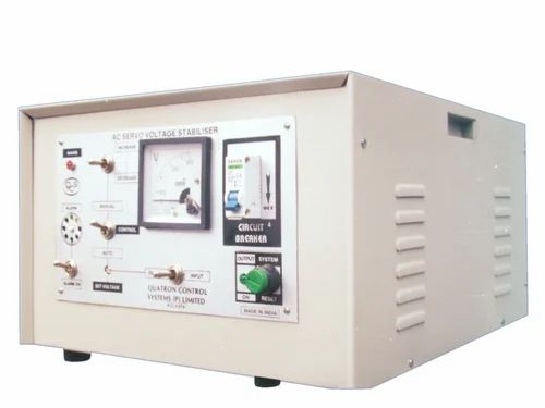 Single Phase Servo Voltage Stabilizer, For Industrial, Capacity: 0.5kva- 20kva