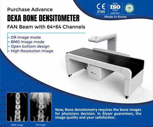 Medikors Inc. New Dexa Bone Densitometer, Fan Beam, 64 Channels, Inalyzer-Air