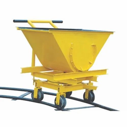 2.5 Feet Mild Steel Slab Trolley, For Construction