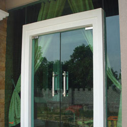 Glass Swing Patch Doors