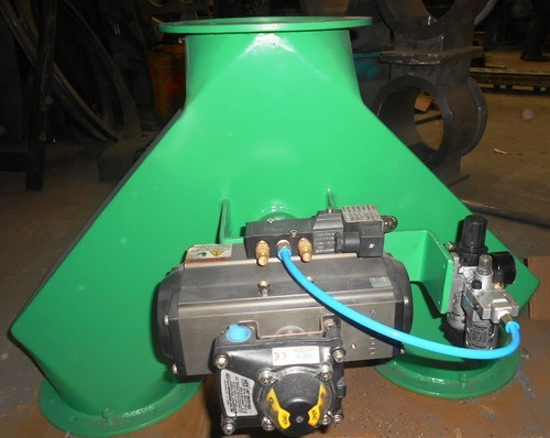 Two Way Diverter Gate Valve - Electrical Actuator Operated
