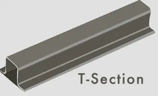 T Section Size