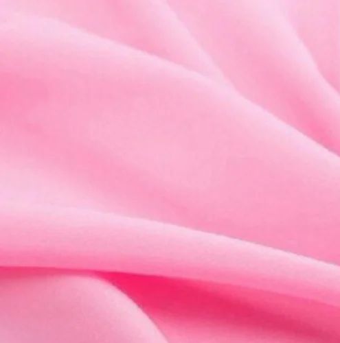 Viscose Plain Pink Fabric