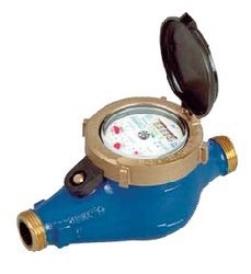 ARAD Brass AMr Water Flow Meter, Line Size: 15mm To 40mm, for Domestic
