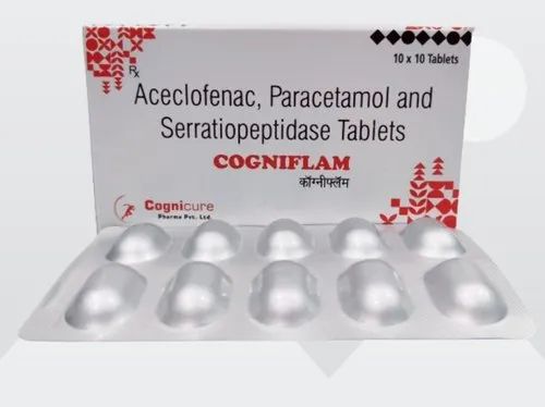 COGNIFLAM, Packaging Type: 10 Tablets, Twice A Day After Food