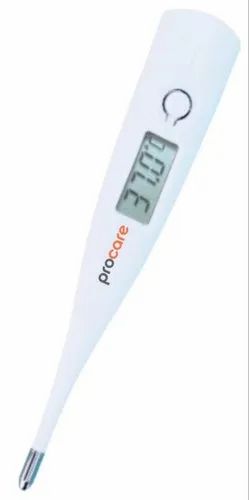 95.9 To 107.6 Degree Feranheit White Procare Digital Theromometer, For Measure Fever Temprature, Model Number/Name: AI240301