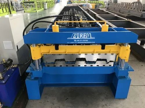 Fully Automatic Metal Floor Deck Sheet Roll Forming Machine Production Line