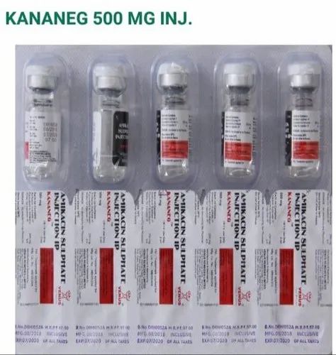 Amikacin 500 Mg Injection, 1X1, Non prescription