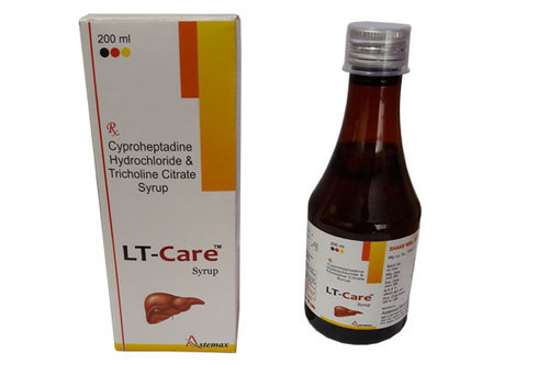 LT-Care Cyproheptadine Hcl And Tricholine Citrate Syrup, For Clinical,Hospital, Prescription