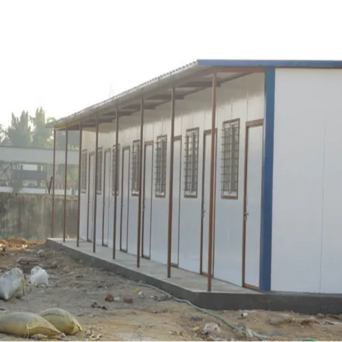 Steel Prefabricated PUF Insulated Shelter